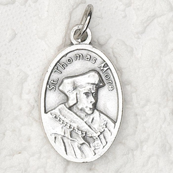 St. Thomas More Pray for Us Medal - 4 Options