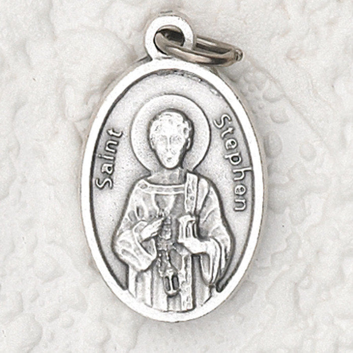 St. Stephen Pray for Us Medal - 4 Options