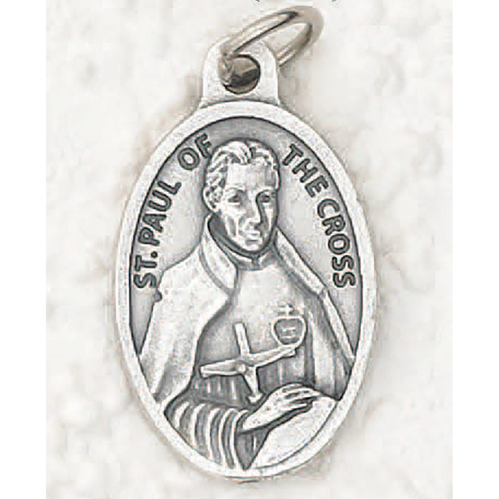 Saint Paul of the Cross Pray for Us Medal - 4 Options