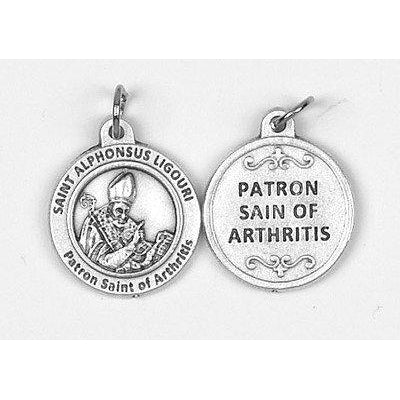 Healing Saint - St Alphonsus Ligouri Medal - 4 Options