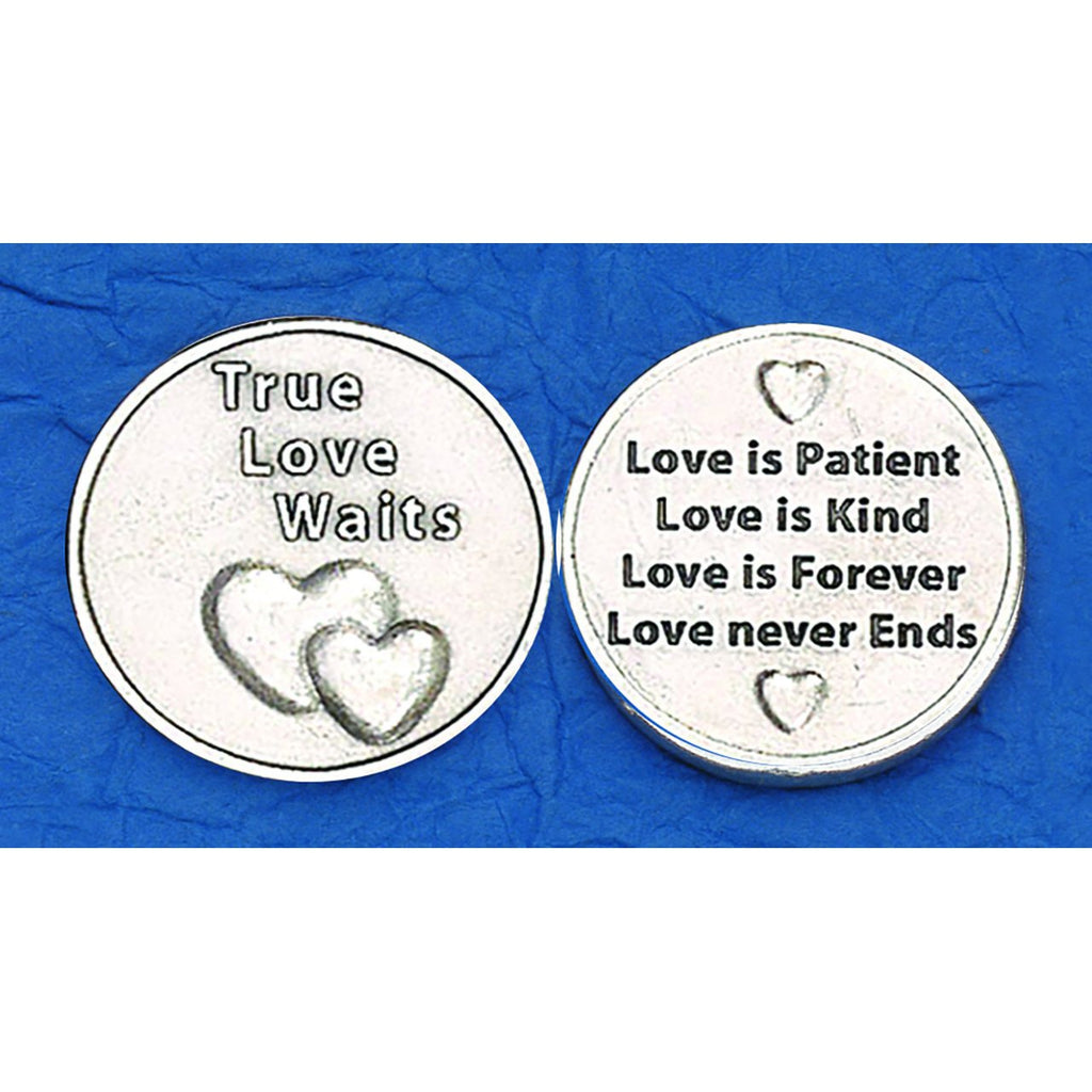 Italian Token - True Love Waits - Pack of 25