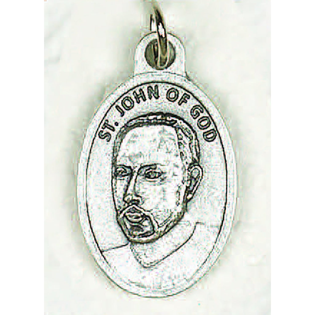 Saint John of God Pray for Us Medal - 4 Options