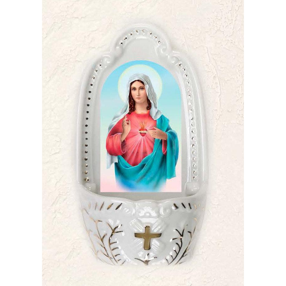 Immaculate Heart of Mary Holy Water Font
