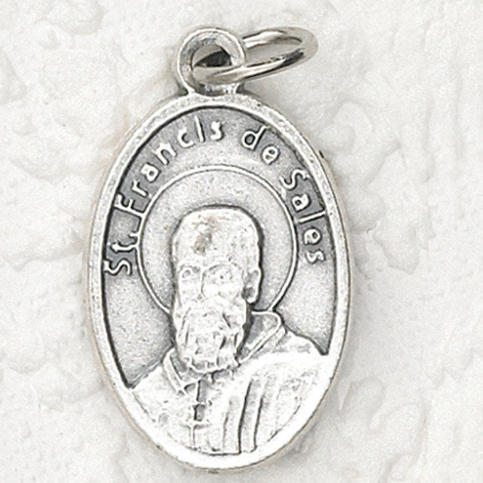 St. Francis De Sales Pray for Us Medal - 4 Options