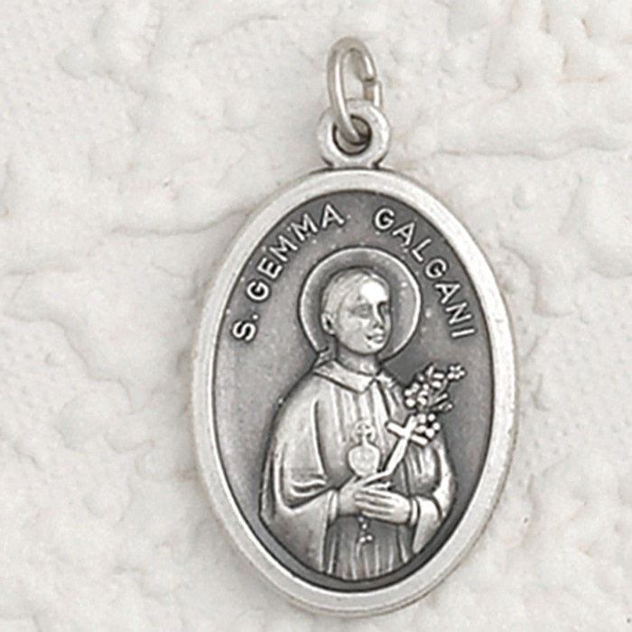 St Gemma Galgani Pray for Us Medal - 4 Options