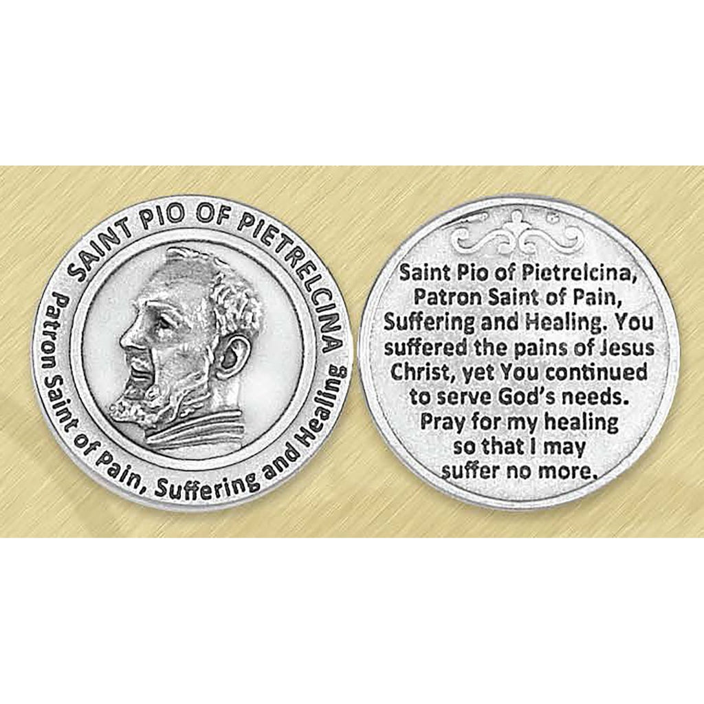 Patron Saint Of Obesity And Dieting St Charles Borromeo Prayer Pocket Token By Lumen Mundi