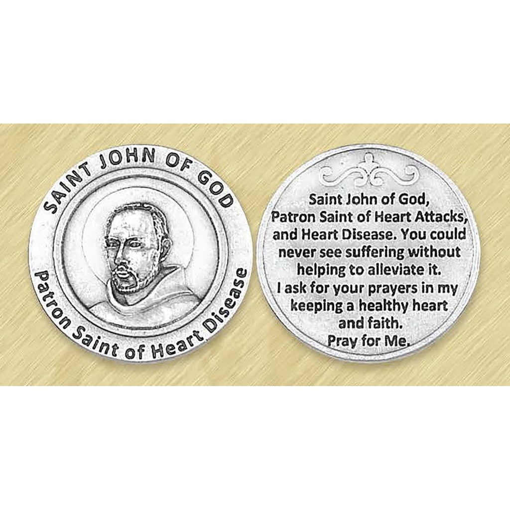 Healing Saint - Saint John of God Pocket Token