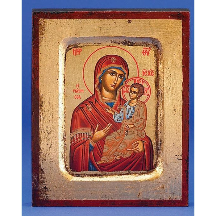 Virgin Mary of the Healing - Gold Leaf