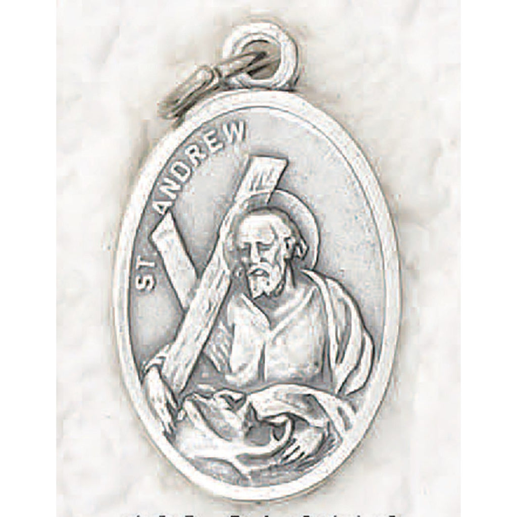 Saint Andrew Pray for Us Medal - 4 Options