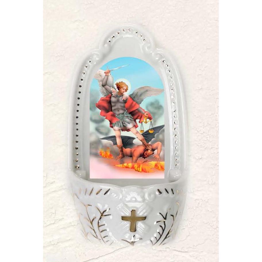 Saint Michael Holy Water Font