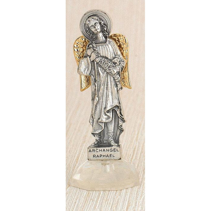Archangel Raphael Car Statue - Pack of 6