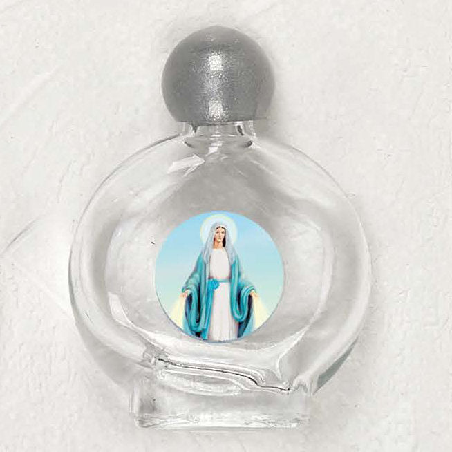 Lady of Grace Holy Water Bottle - Pack of 12