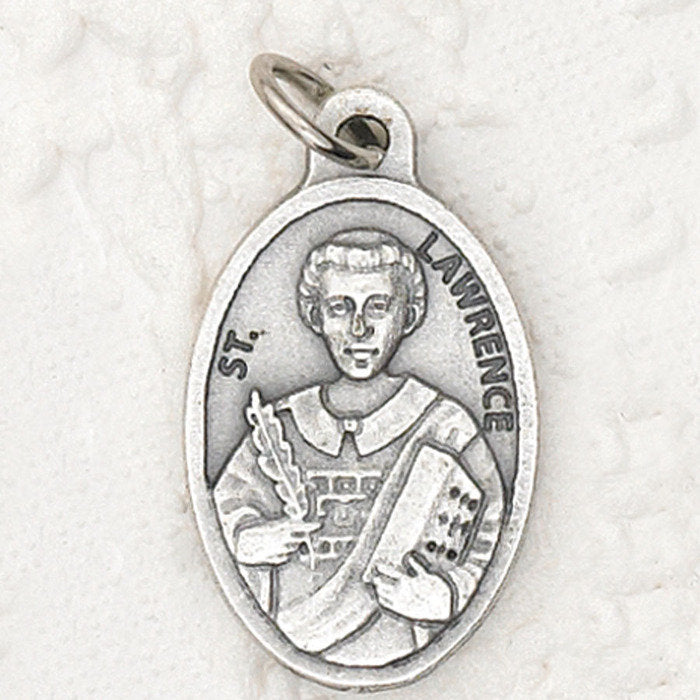 St. Lawrence Pray for Us Medal  - 4 Options